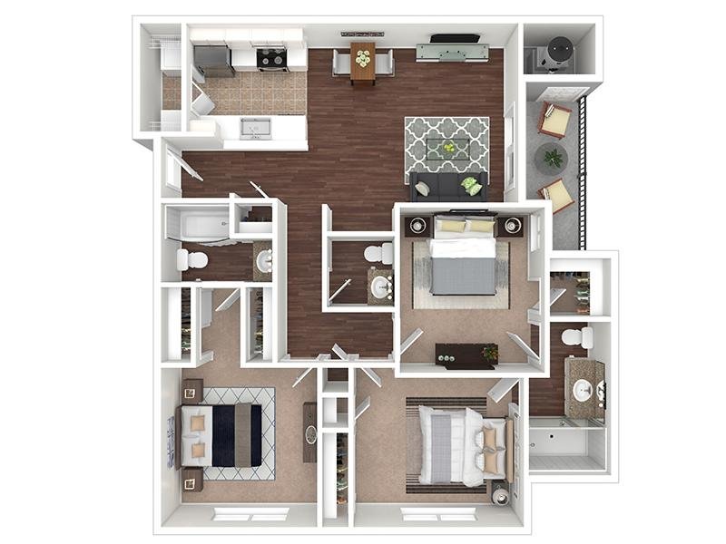 arches floor plan at South Fork