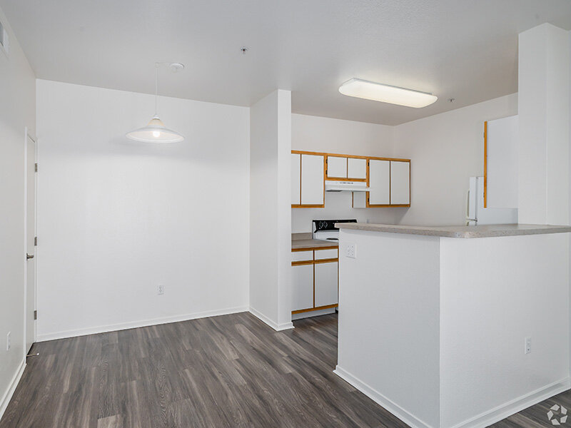 Dining Area and Kitchen | Crocker Oaks Apartments