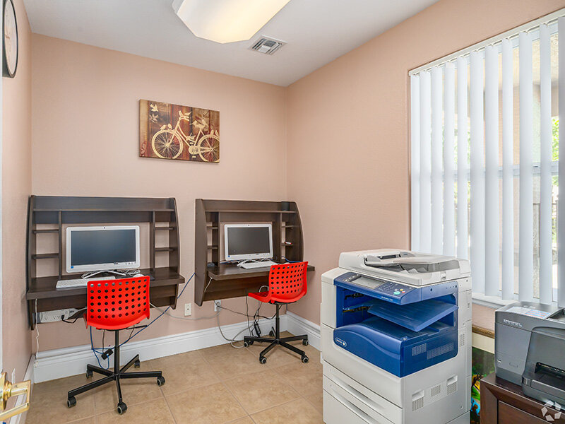 Business Center | Crocker Oaks Apartments