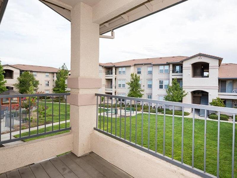 Balcony | Crocker Oaks Apts in Roseville, CA