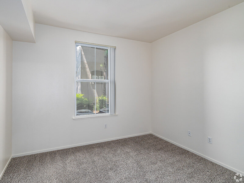 Carpeted Bedroom | Crocker Oaks Apartments
