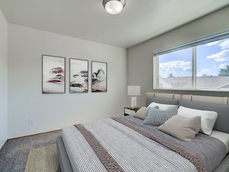 Bedroom | Mountain View Apartments