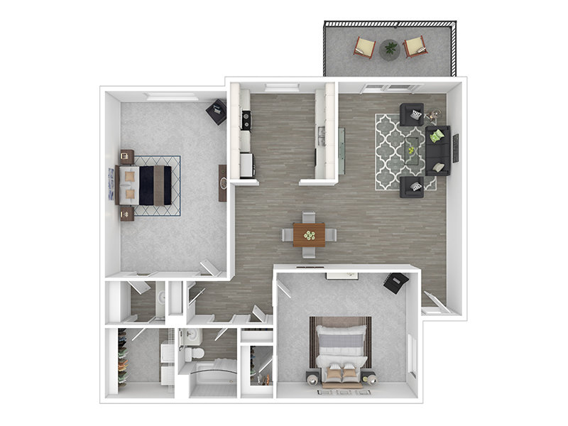 2x1 A floor plan