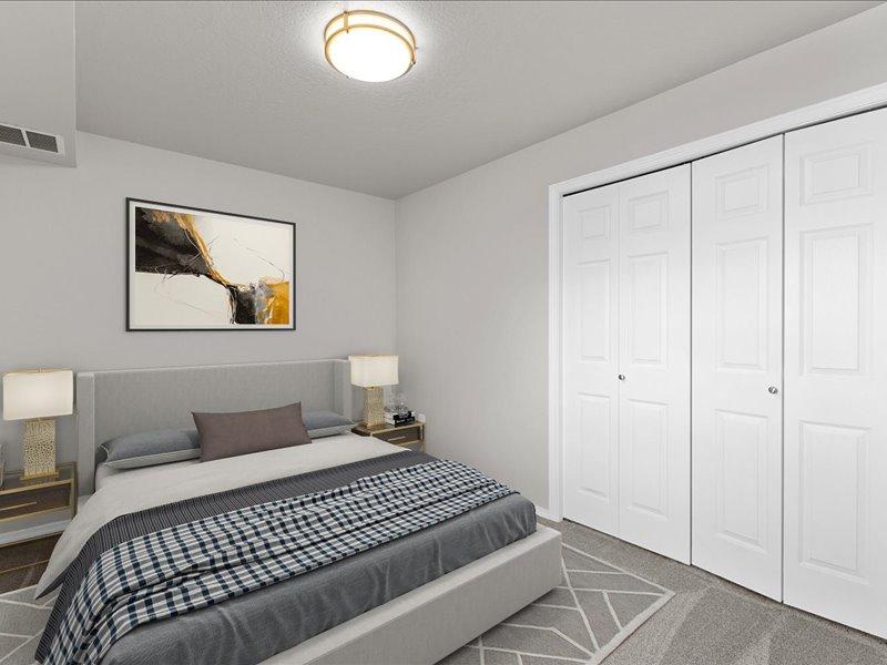 Large Bedrooms | 1500 Stoddard St Apartments