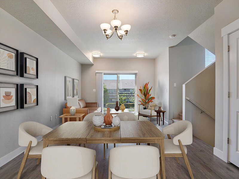 Staged Dining Area | Coyote Creek
