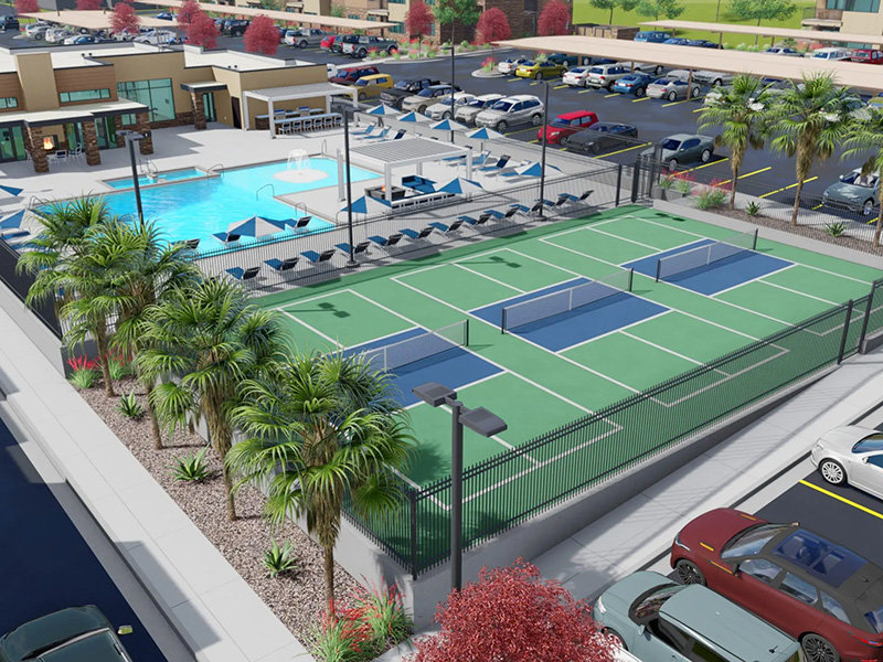 Sports Court | Coyote Creek Apartments
