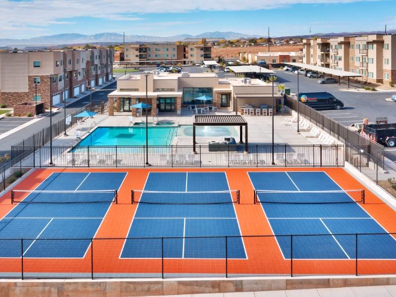 Sports Court | Coyote Creek Apartments