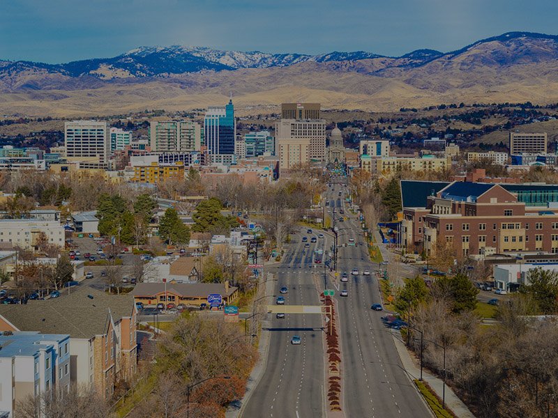 Major Cities in Idaho