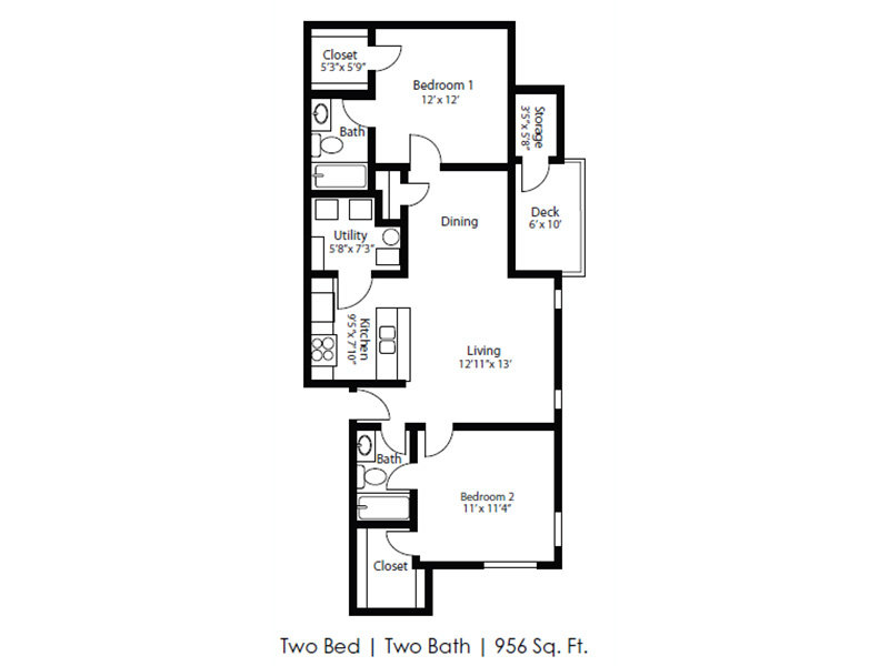 2 Bedroom