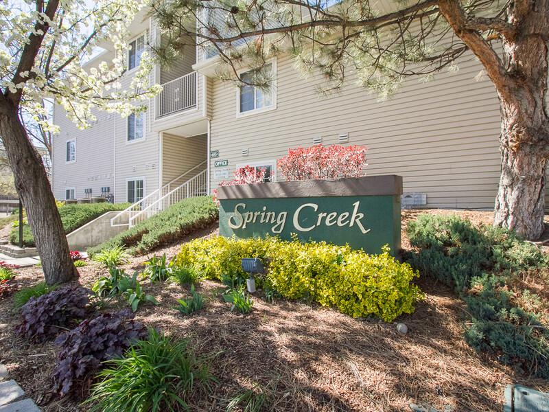 Monument Sign | Spring Creek Apartments