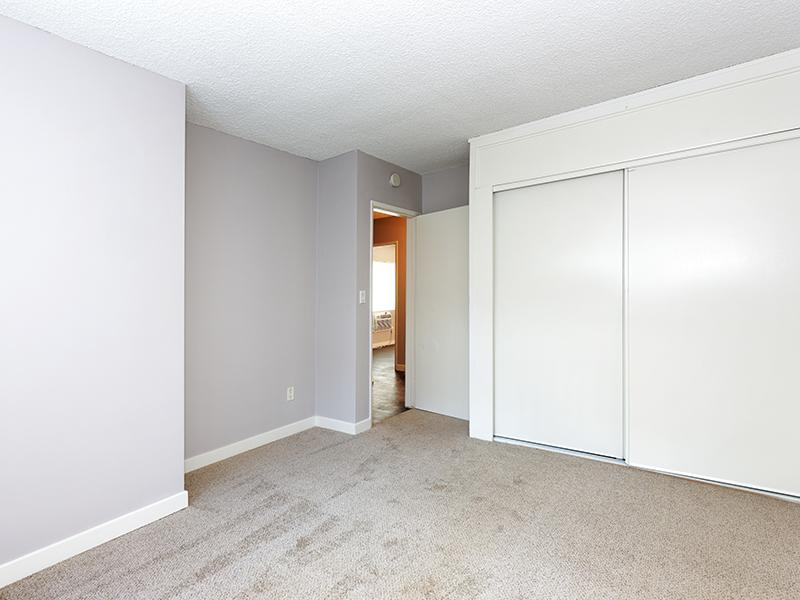 Carpeted Bedroom | Burbank Apartments