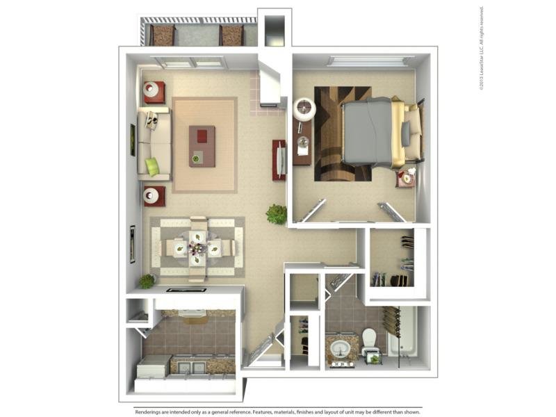 Little Cottonwood floor plan at Foothill Place