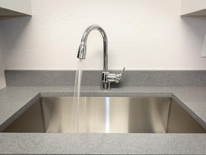 Kitchen Sink | Foothill Place Apartments