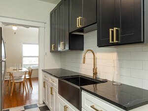 Kitchen and Dining Area | Hillcrest Apartments in Salt Lake City, UT