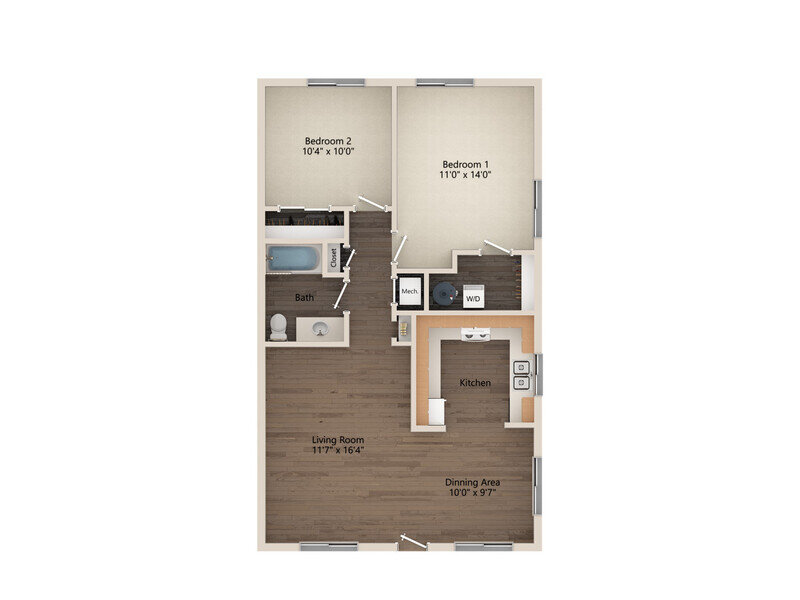 Two Bedroom