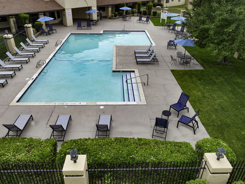 Swimming Pool and Furniture | The Redwood