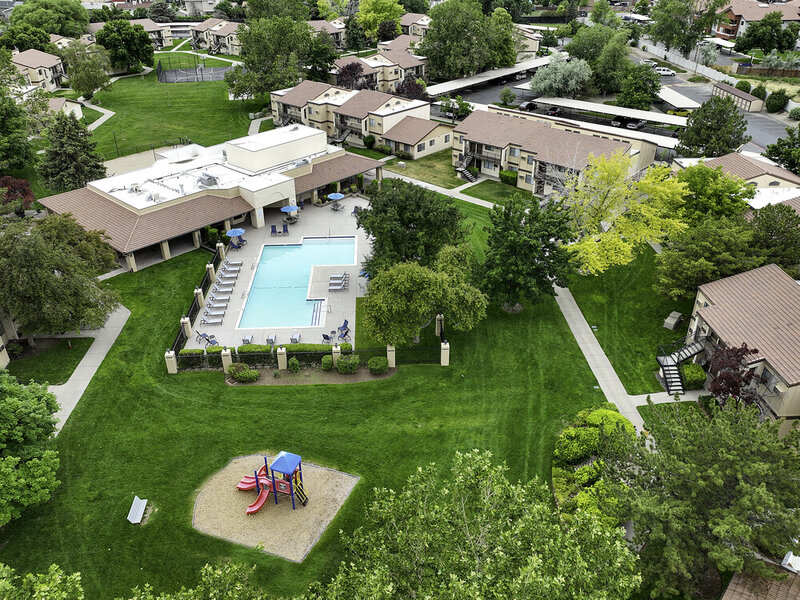 Aerial View of The Redwood | The Redwood