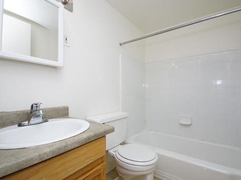 Bathroom | The New Broadmoor Apartments, Salt Lake City, UT