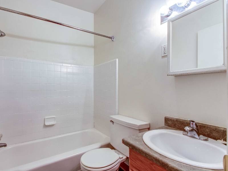 Bathroom | The New Broadmoor Apartments in SLC, UT