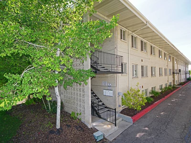 Exterior | The New Broadmoor Apartments in SLC, UT