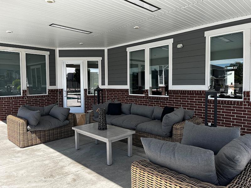 Outdoor Lounge | Haven Cove Townhomes