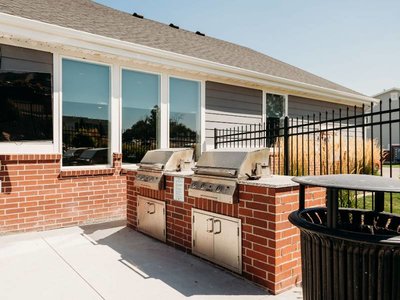 BBQ Area | Haven Cove Townhomes