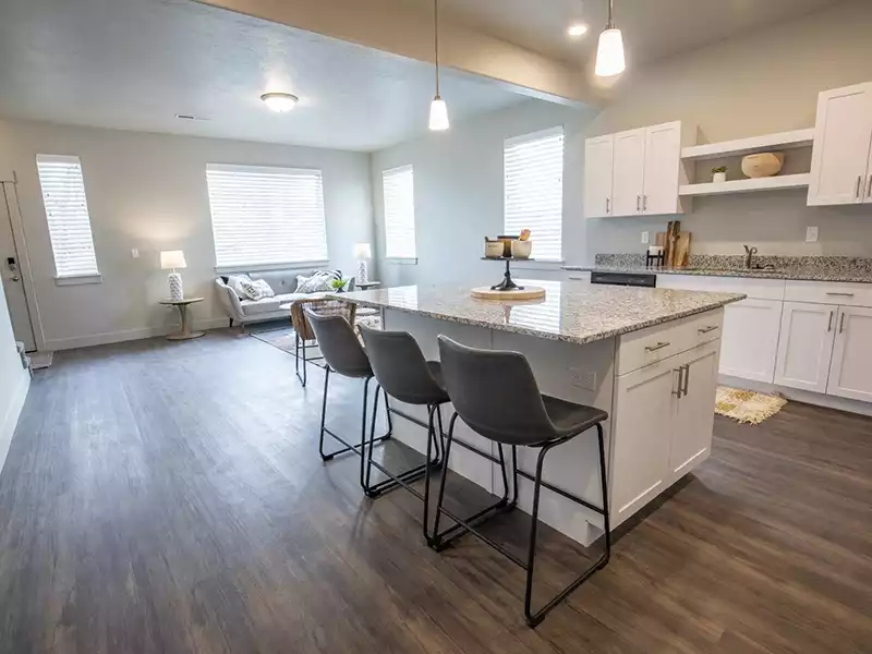 Kitchen Island | Haven Cove Townhomes