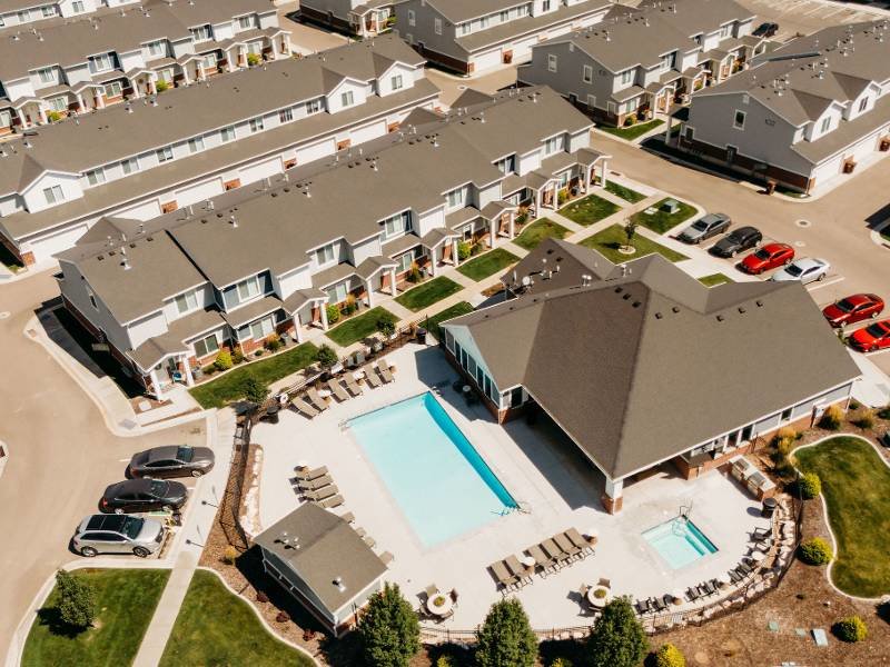 Aerial View | Haven Cove Townhomes