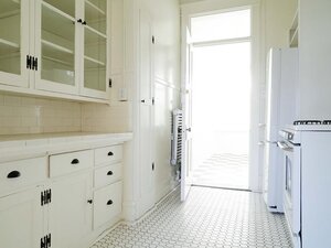Kitchen with White Appliances | Kensington