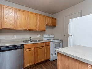 Kitchen | Villa South Apartments Ogden, UT