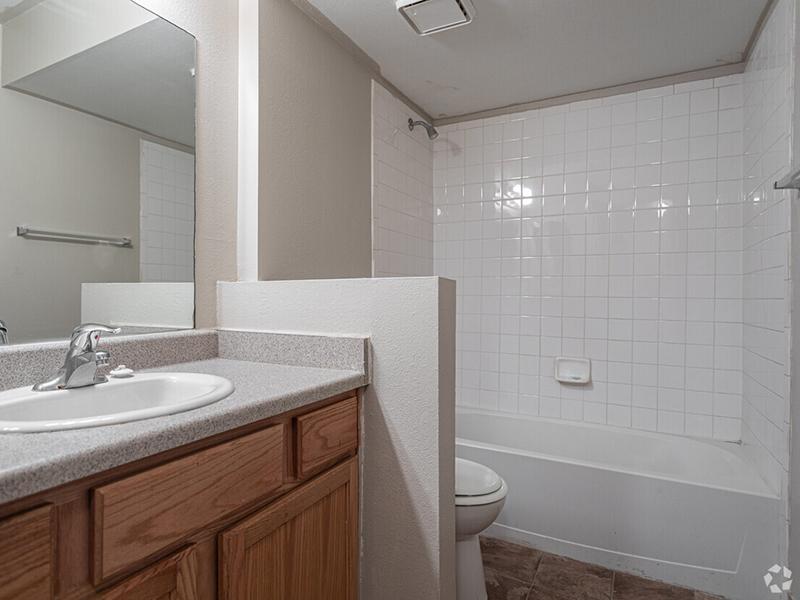 Bathroom | Villa South Apartments Ogden, UT