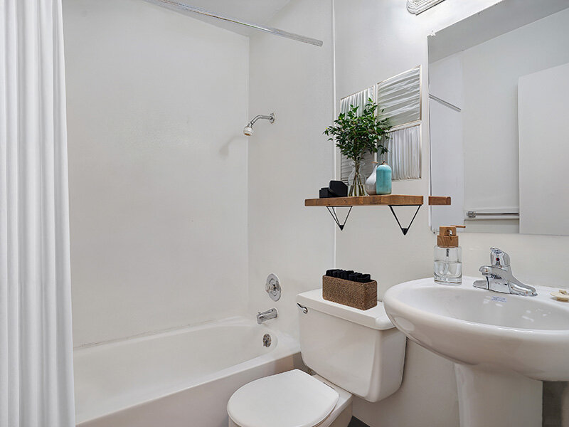 Bathroom | The Highland at Sugar House Apartments