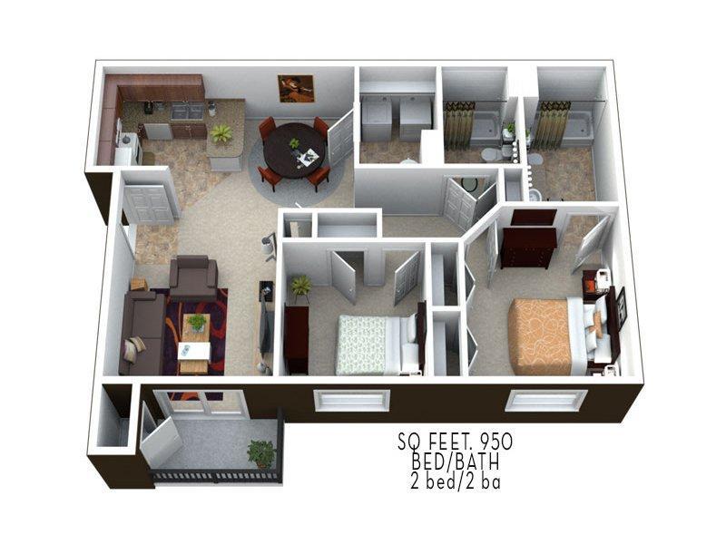 Floor Plans at Wasatch Commons Apartments