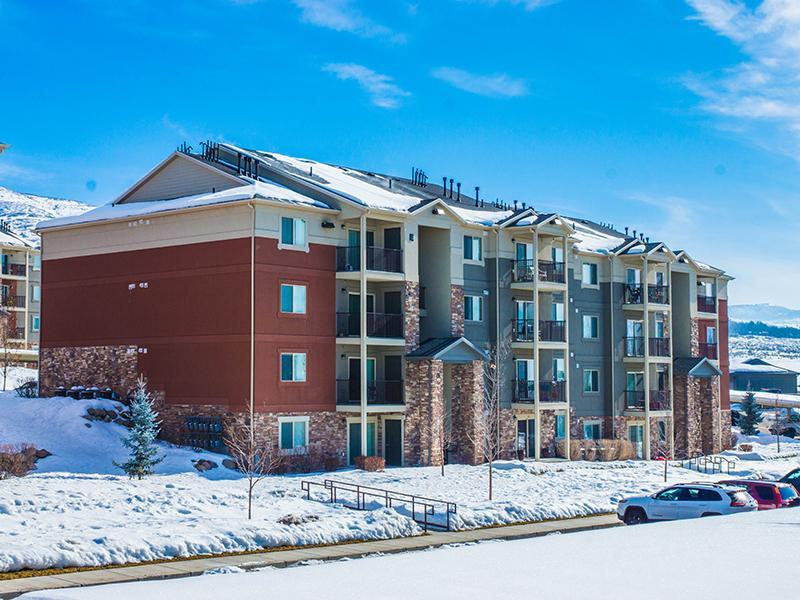 Building Exterior | Wasatch Commons Apartments in Heber City UT