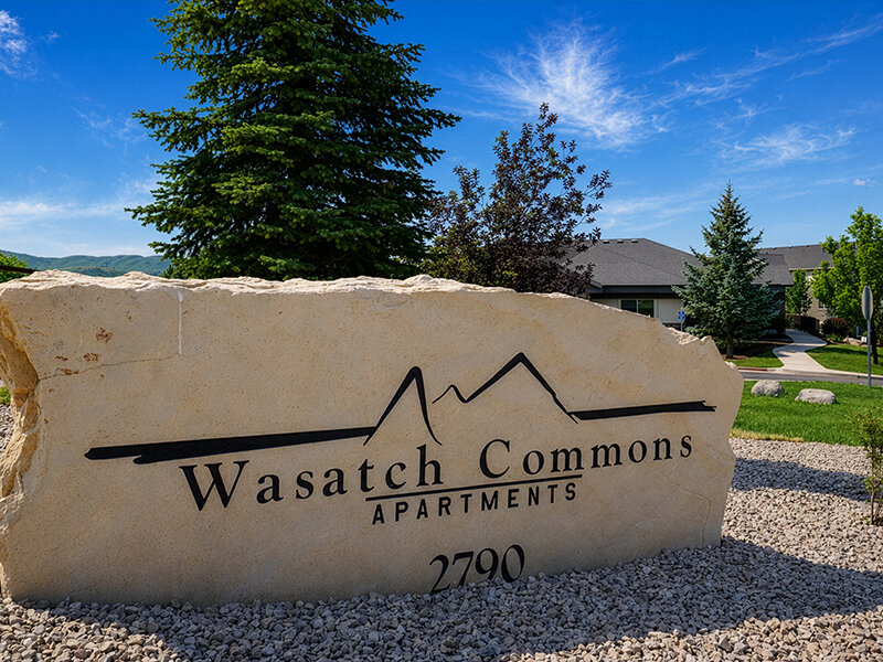 Monument Sign | Wasatch Commons