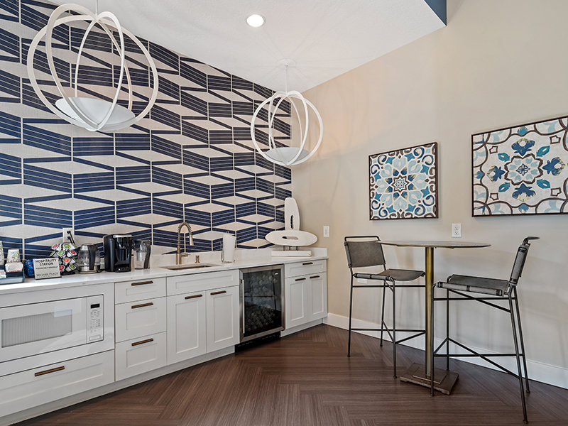 Clubhouse Kitchen | Wilshire Place