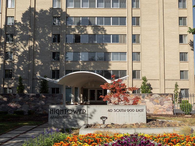 Monument Sign | Hightower Apartments in Salt Lake City, UT