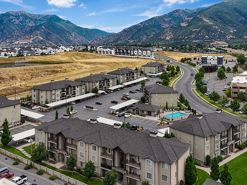Aerial Apartment Complex View | Eastgate at Greyhawk