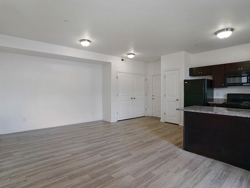 Kitchen with Ceiling Lights and Countertop | Eastgate at Greyhawk