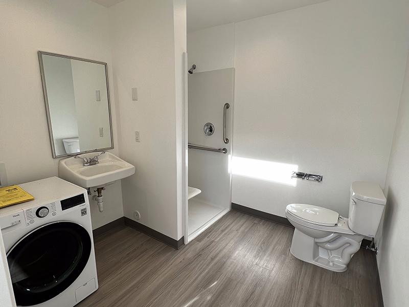 Bathroom | The Oslo Murray Apartments in Murray, UT
