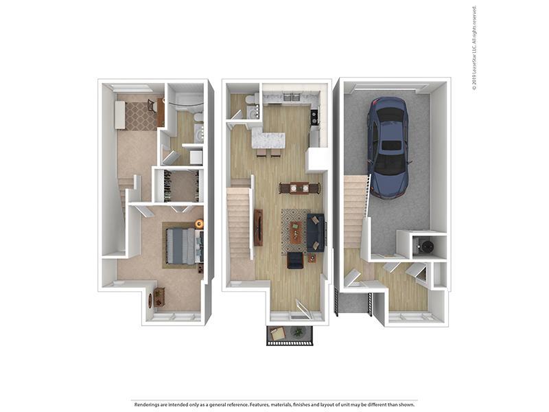View floor plan image of 1 Bedroom 1 Bathroom 1117 apartment available now