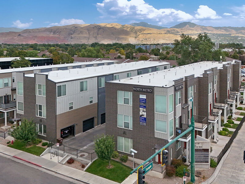 Aerial View | North Metro Town Homes in Salt Lake City, UT