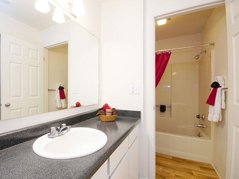 Bathroom - Creekview Apartments in Midvale, UT