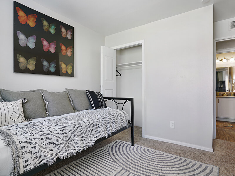 Bedroom and Closet | 47Seventy Settler's Point