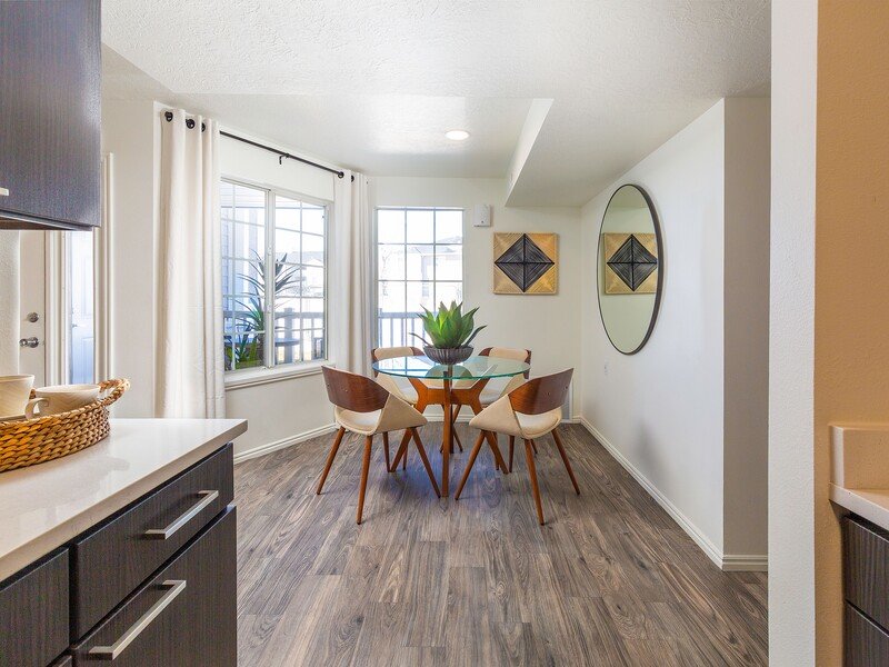 Fully Renovated Dining Room | Woodgate Apartments