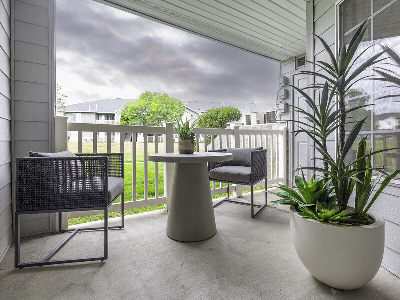 Private Patio | Woodgate Apartments