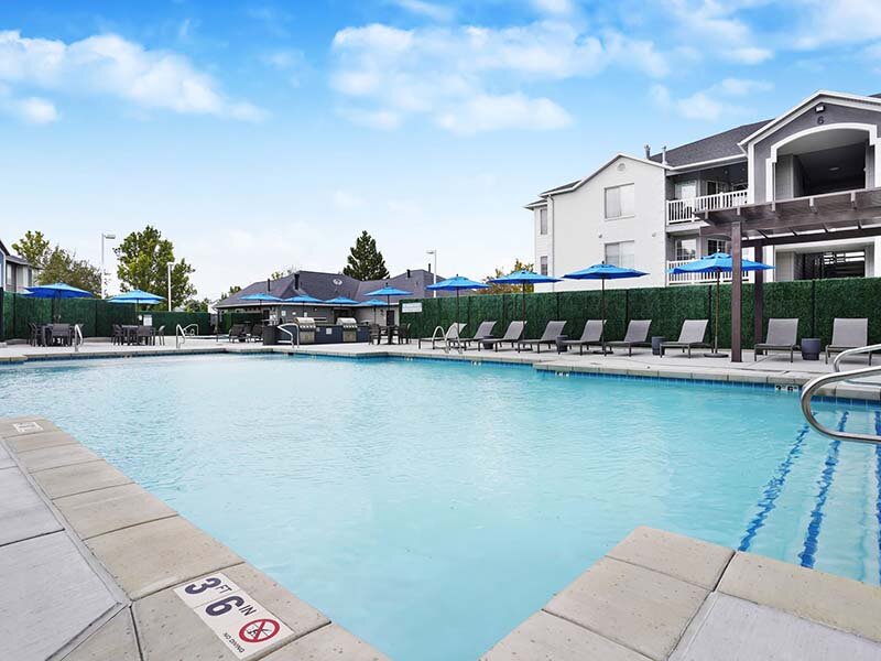 Swimming Pool | Woodgate Apartments in West Jordan, UT