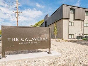 Monument Sign | The Calaveras Apartments in Midvale, UT
