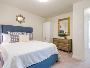 Bedroom | The Calaveras Apartments in Midvale, UT
