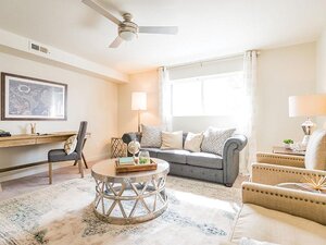Spacious Front Room | The Calaveras Apartments in Midvale, UT